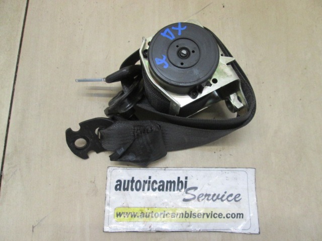 609160500B CINTURA DI SICUREZZA POSTERIORE SINISTRA OPEL CORSA 1.2 B 63KW 5M 5P (2010) RICAMBIO USATO 