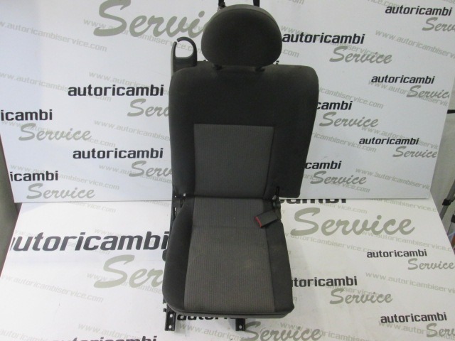 93320640 SEDILE POSTERIORE DESTRO OPEL MERIVA 1.4 B 5M 5P 66KW (2006) RICAMBIO USATO DA PULIRE