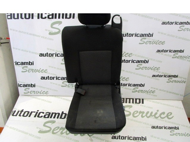 93320640 SEDILE POSTERIORE SINISTRO OPEL MERIVA A 1.4 G 66KW 5M 5P (2010) RICAMBIO USATO DA PULIRE