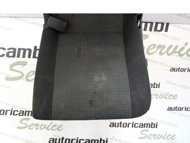 93320640 SEDILE POSTERIORE SINISTRO OPEL MERIVA A 1.4 G 66KW 5M 5P (2010) RICAMBIO USATO DA PULIRE