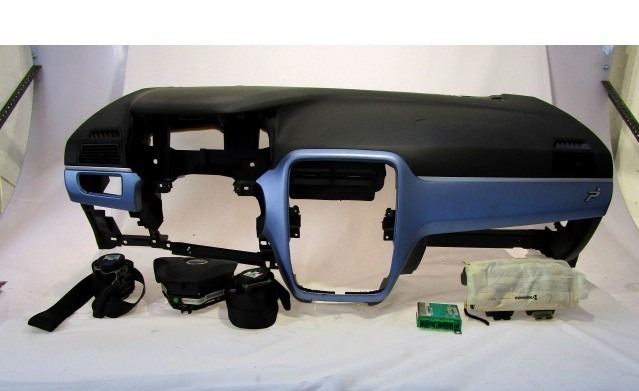 51754872 KIT AIRBAG COMPLETO FIAT GRANDE PUNTO 1.2 B 48KW 5M 3P (2006) RICAMBIO USATO CON PRETENSIONATORI CINTURE DI SICUREZZA, CENTRALINA AIRBAG, AIRBAG VOLANTE GUIDATORE, AIRBAG PASSEGGERO, CRUSCOTTO