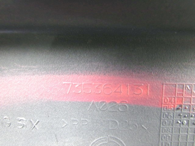 735364131 CASSETTO PORTAOGGETTI CRUSCOTTO FIAT CROMA 1.9 D 110KW 6M 5P (2007) RICAMBIO USATO 
