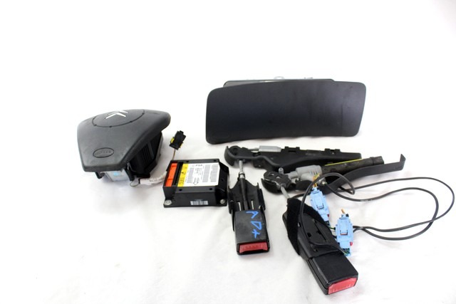 9663357480 KIT AIRBAG CITROEN C3 1.1 G 44KW 5M 5P (2009) RICAMBIO USATO CON CENTRALINA AIRBAG, AIRBAG VOLANTE GUIDATORE, AIRBAG PASSEGGERO, CRUSCOTTO 96380009VD