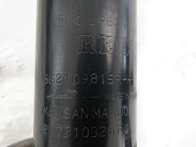 562109815R COPPIA AMMORTIZZATORI POSTERIORI RENAULT CLIO 1.5 D 55KW 5M 5P (2013) RICAMBIO USATO 