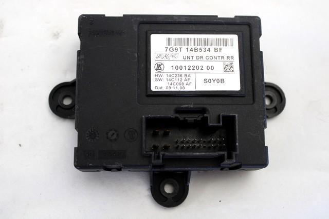 7G9T-14B534-BF CENTRALINA PORTA POSTERIORE FORD S-MAX 2.0 D 103KW 6M 5P (2009) RICAMBIO USATO