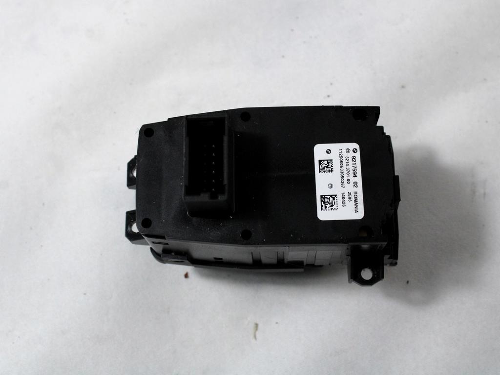 9217594 COMANDO INTERRUTTORE FRENO DI STAZIONAMENTO A MANO ELETTRICO BMW X3 F25 2.0 D 105KW AUT 5P (2013) RICAMBIO USATO