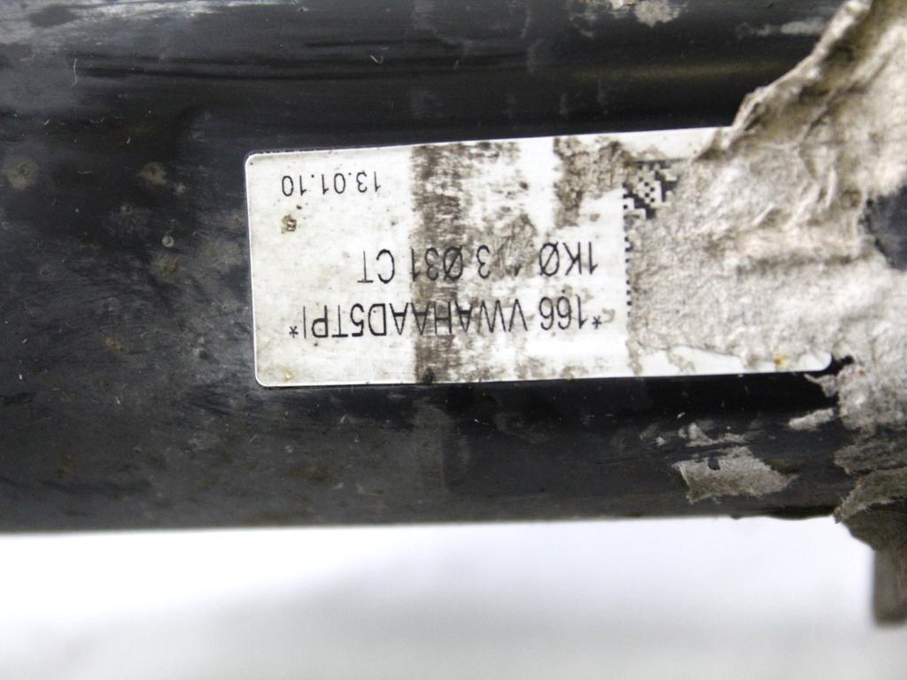 1K0413031CT COPPIA AMMORTIZZATORE ANTERIORE DESTRO SINISTRO SEAT LEON 1.6 G 75KW 5M 5P (2010) RICAMBIO USATO
