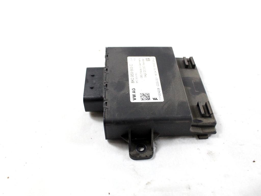 8K0959663C CENTRALINA MODULO STABILIZZATORE DI TENSIONE START AND STOP SKODA YETI 1.6 D 77KW 5M 5P (2015) RICAMBIO USATO