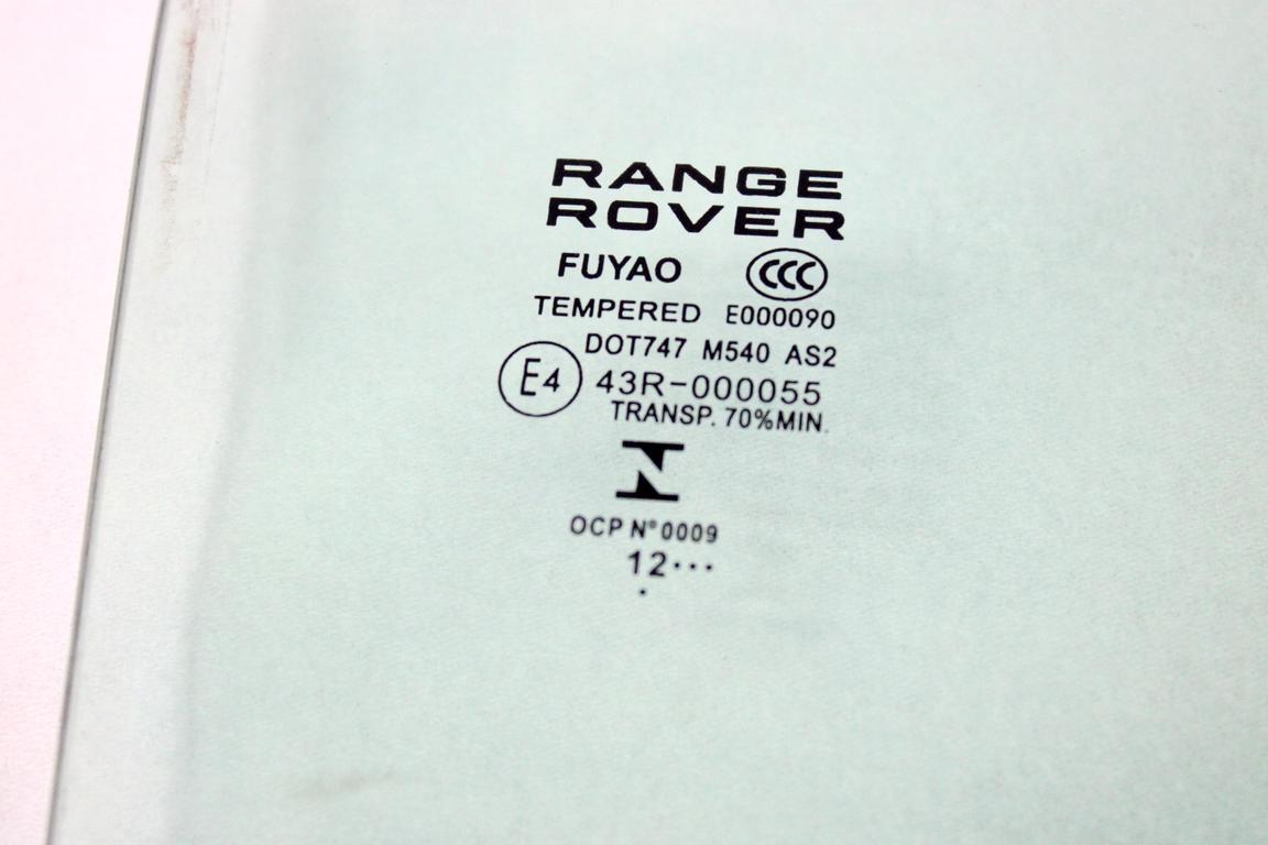 LR044529 VETRO SCENDENTE PORTA POSTERIORE DESTRA LAND ROVER RANGE ROVER EVOQUE L538 2.2 D 4X4 110KW AUT 5P (2013) RICAMBIO USATO