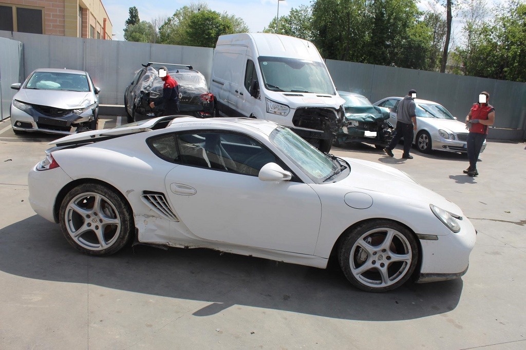 PORSCHE CAYMAN 987 MK2 2.9 B 195KW 6M 3P (2009) RICAMBI IN MAGAZZINO TELAIO IN PIAZZALE SENZA FOTO 